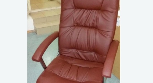 Обтяжка офисного кресла. Томари