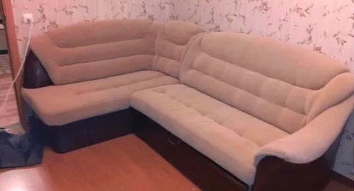 Перетяжка углового дивана. Томари